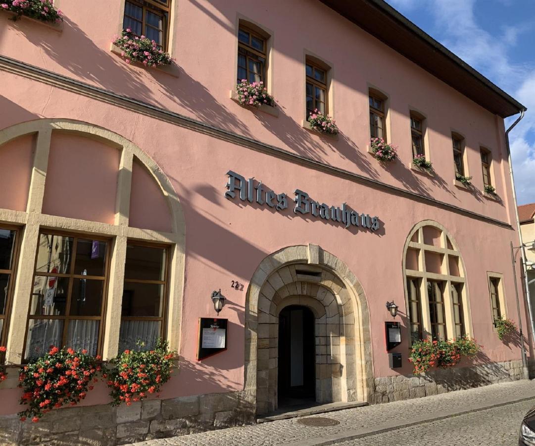 Hotel Altes Brauhaus Weißenfels Exteriér fotografie